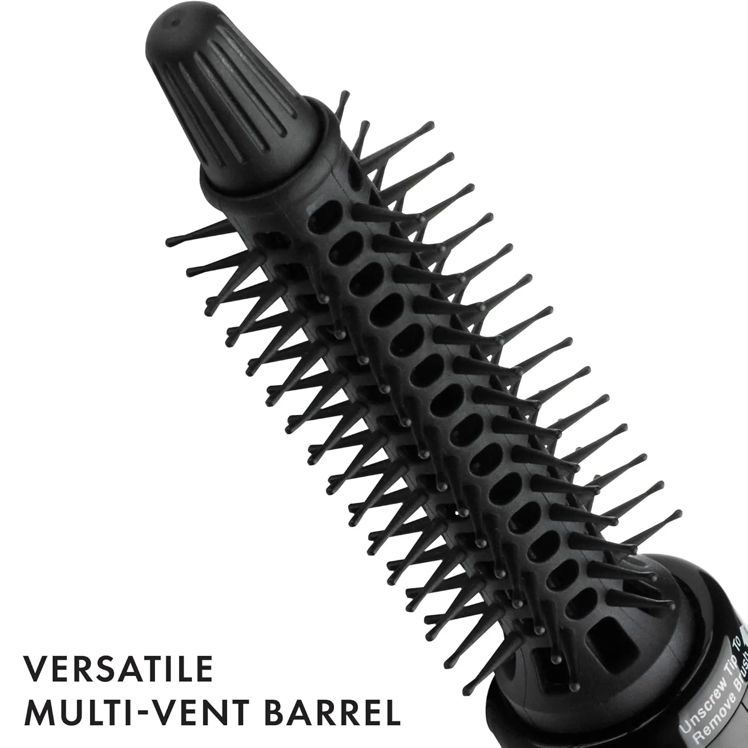 Hot Tools Pro Artist Hot Air Styling Brush | Style, Curl and Touch Ups (3/4”), Black