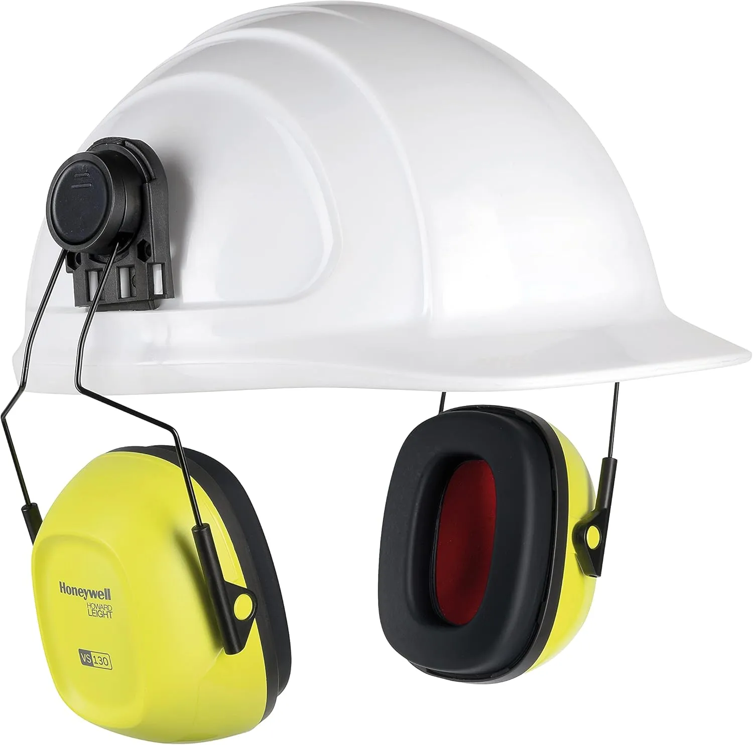 Howard Leight by Honeywell VeriShield Hi-Viz Yellow Helmet Capmount Earmuff, (1035127-VS)