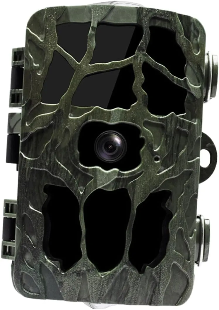Hunting Camera Night Vision Camera with Motion Activation for Wildlife and Game Scouting Digital Water Resistant Design Hunting Tool