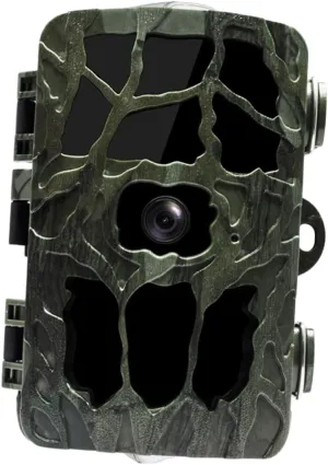 Hunting Camera Night Vision Camera with Motion Activation for Wildlife and Game Scouting Digital Water Resistant Design Hunting Tool