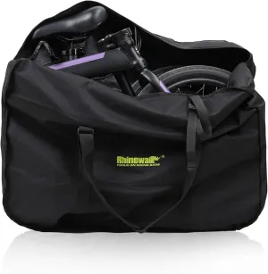 HUNTVP Folding Bike Bag Bike Travel Bag Case Box Thick Bicycle Folding Carry Bag Pouch,Bike Transport Case for Air Travel
