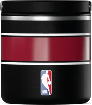 Hydrapeak x NBA Officially Licensed Miami Heat 25oz Stainless Steel Vacuum Insulated Thermos Food Jar with Handle, Wide Mouth Leak-Proof Soup Thermos for Adults, 10 Hours Hot and 16 Hours Cold