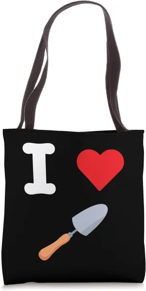I Love Shovels Digging Scooping Gardening Construction Snow Tote Bag