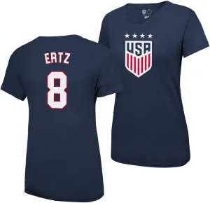 Icon Sports Offical Licensed US Soccer Federation USWNT Player 4 Star T-Shirt