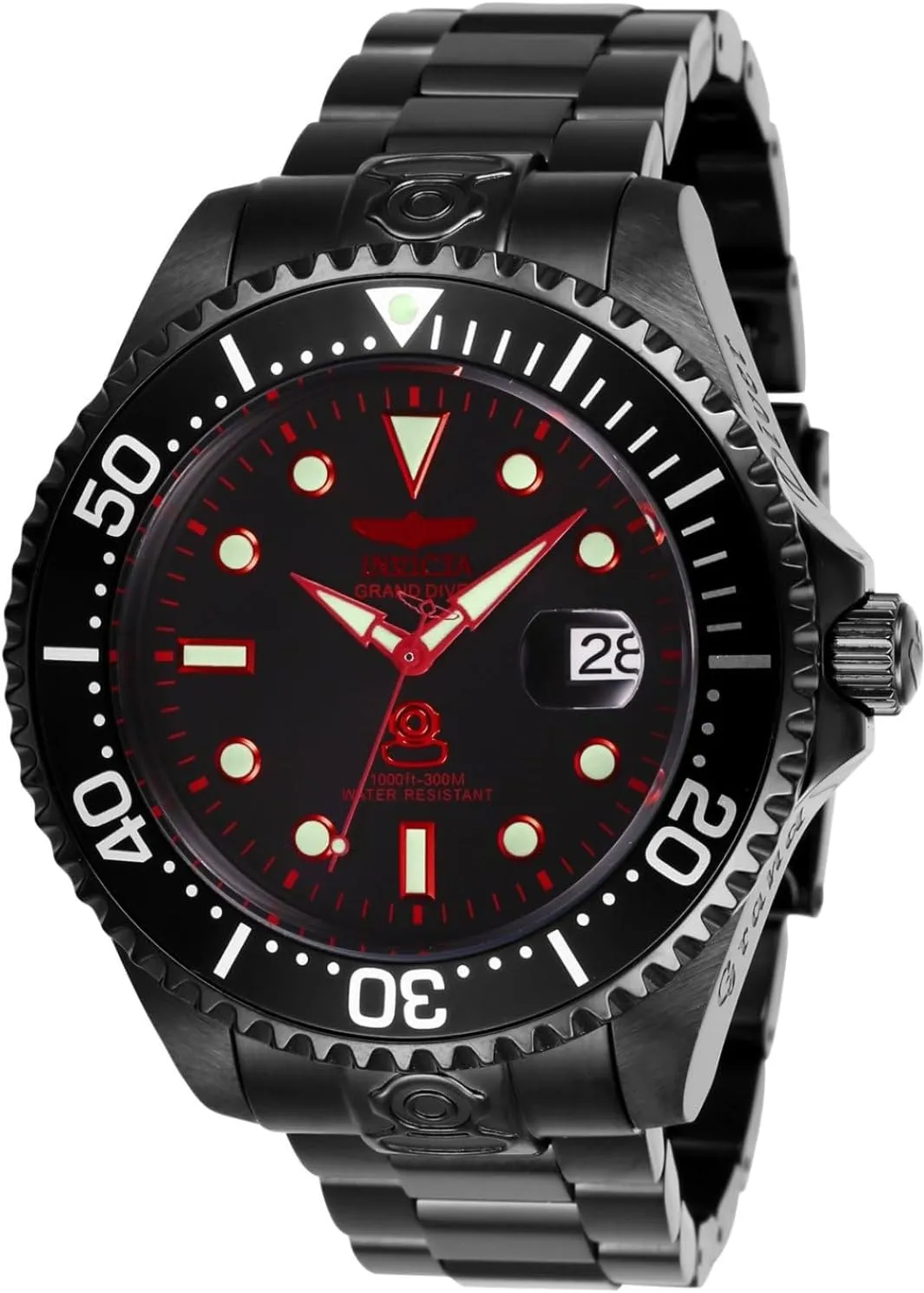 Invicta Pro Diver Men's 28685 Automatic Black Dial Watch, Diver (Black)