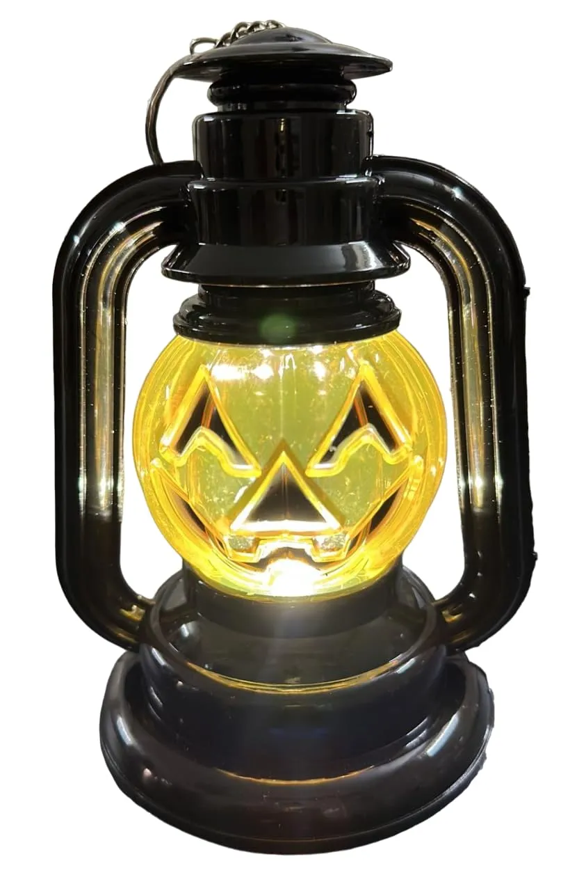 Jagmag® Halloween Lantern LED Candle Light Decorative LED Lamp Ornament Supplies for Halloween Decoration| LED Pumpkin Spider Web Candle |Halloween LED Lantern