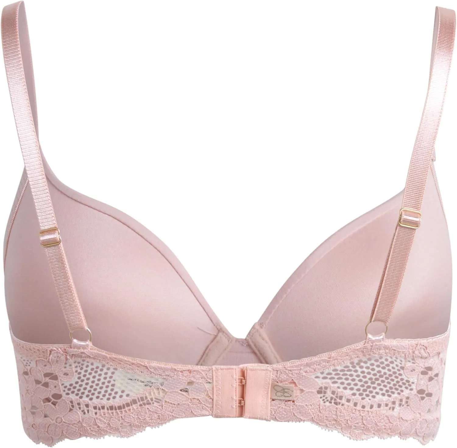 Jessica Simpson Women's Bra - 2 Pack Comfort Molded Microfiber Bras: B Cup/C Cup