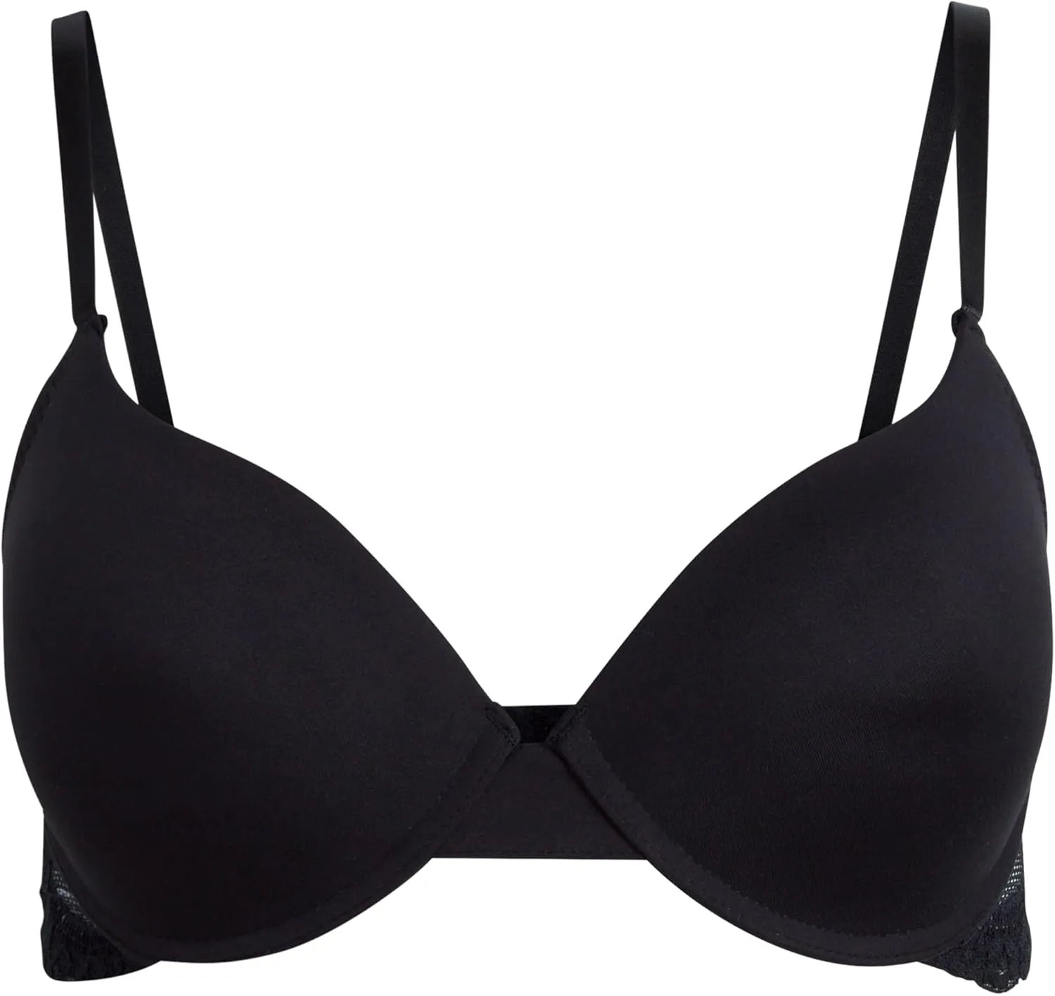 Jessica Simpson Women's Bra - 2 Pack Comfort Molded Microfiber Bras: B Cup/C Cup
