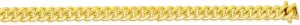 JewelryWeb 10k Yellow Gold Polished-Polished New Comfort Curb Chain Bracelet With Box Clasp 8.5 Inch Link-Bracelet for Women and Men