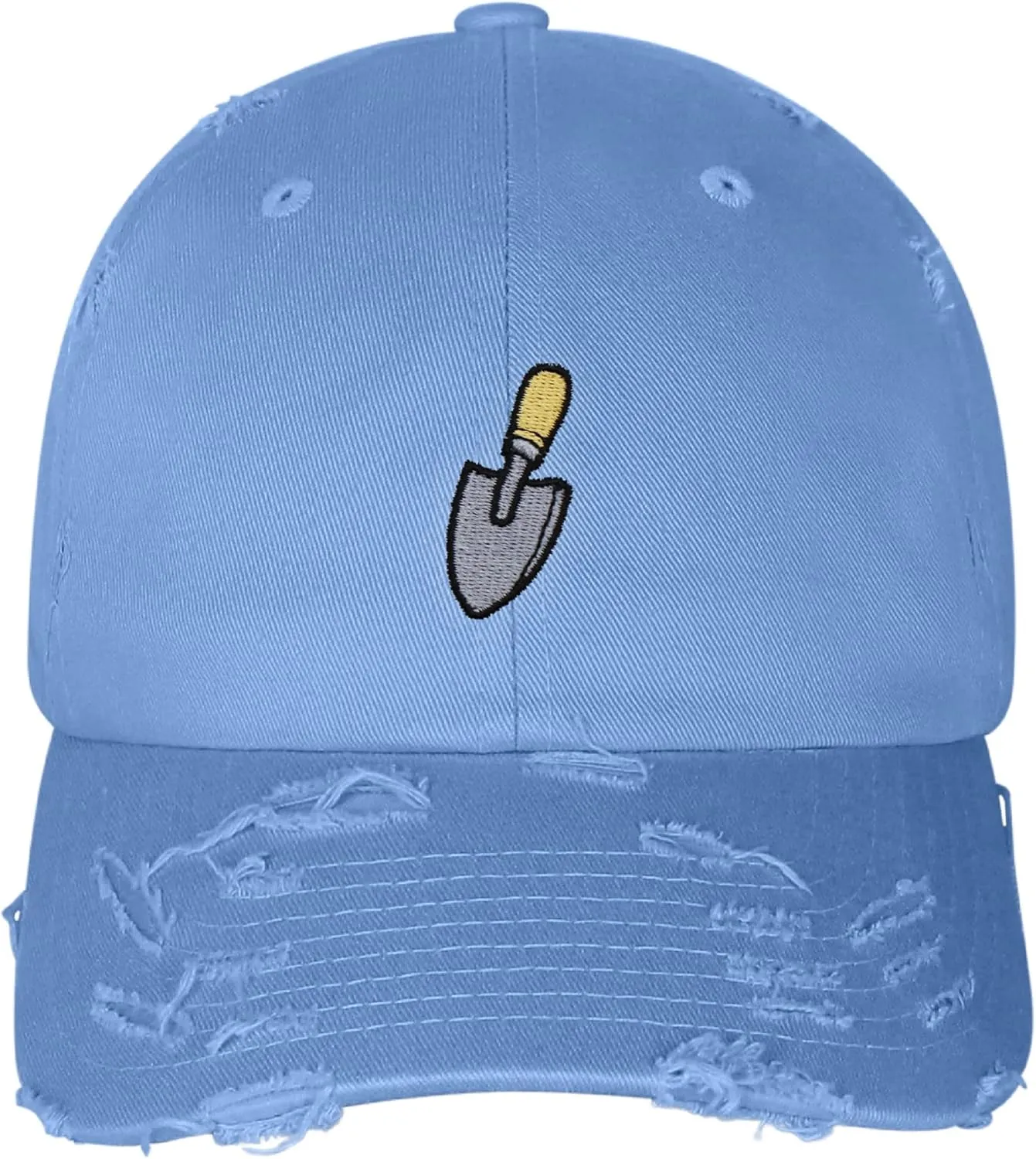 JPAK Shovel Vintage Dad Hat Frayed Embroidered Cap Tool