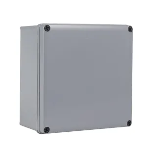 Junction Box - 8 x 8 x 4 inch IP66 Waterproof Dustproof ABS Plastic Electrical Box, Project Enclosure for Outdoor Electrical Applications (200 x 200 x 100 mm)