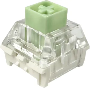 Kailh Box Jade Switches for Mechanical Gaming Keyboard,3-Pin 50gf Clicky/lubed/Dust&Waterproof Switches(108Pcs,Kailh Box Jade)