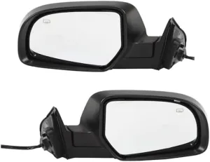 KarParts360 For Subaru Legacy/Outback 2012 2013 2014 Door Mirrors Driver And Passenger Side | Pair | Paintable/Textured | Manual Folding | Power Glass Adjustment | Heated | For SU1320124, SU1321124