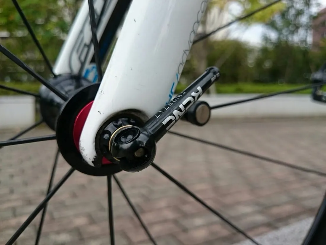 KCNC Bicycle Lightweight Hub Parts Skewer Road Titanium Shaft Front and Rear Set