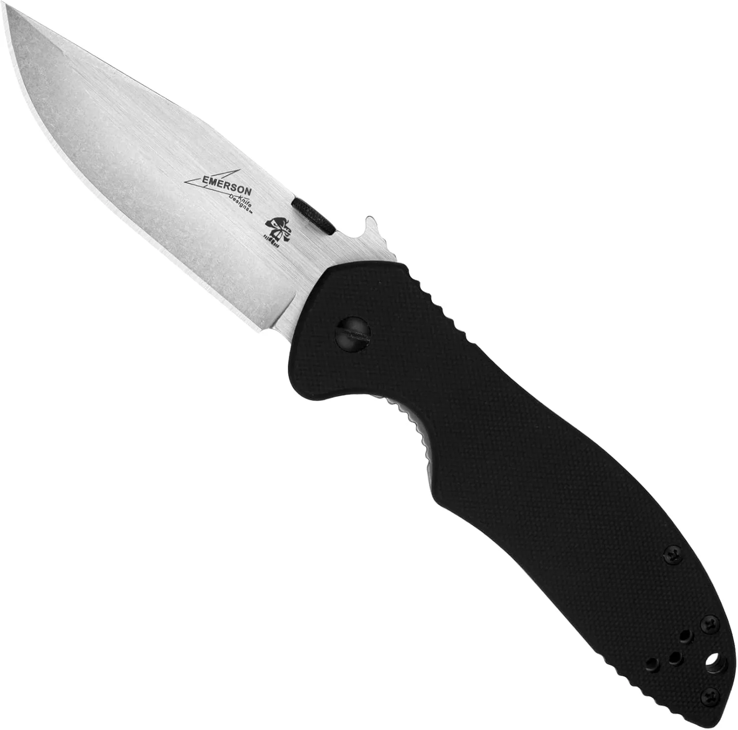 Kershaw Emerson CQC-K Pocket Knives, Manual Opening Folding Knife with Wave Shaped Feature, Multiple Styles