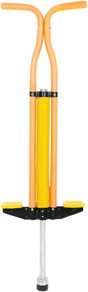 KIMISS Jackhammer Pogo Stick for Kids - Healthy Exercise & Balance Training Toy, Heavy Duty with Bounce, Rugged Metal Frame, Antiskid Pedals and Rubber Bottom