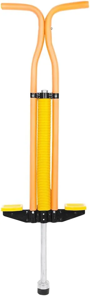 KIMISS Jackhammer Pogo Stick for Kids - Healthy Exercise & Balance Training Toy, Heavy Duty with Bounce, Rugged Metal Frame, Antiskid Pedals and Rubber Bottom