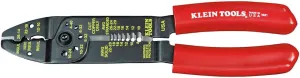 Klein Tools 1001 Multi Tool, Made in USA, Wire Stripper / Wire Cutter / Crimper for 8-22 AWG, Multi-Purpose Electrician Tool is 8.5-Inch Long