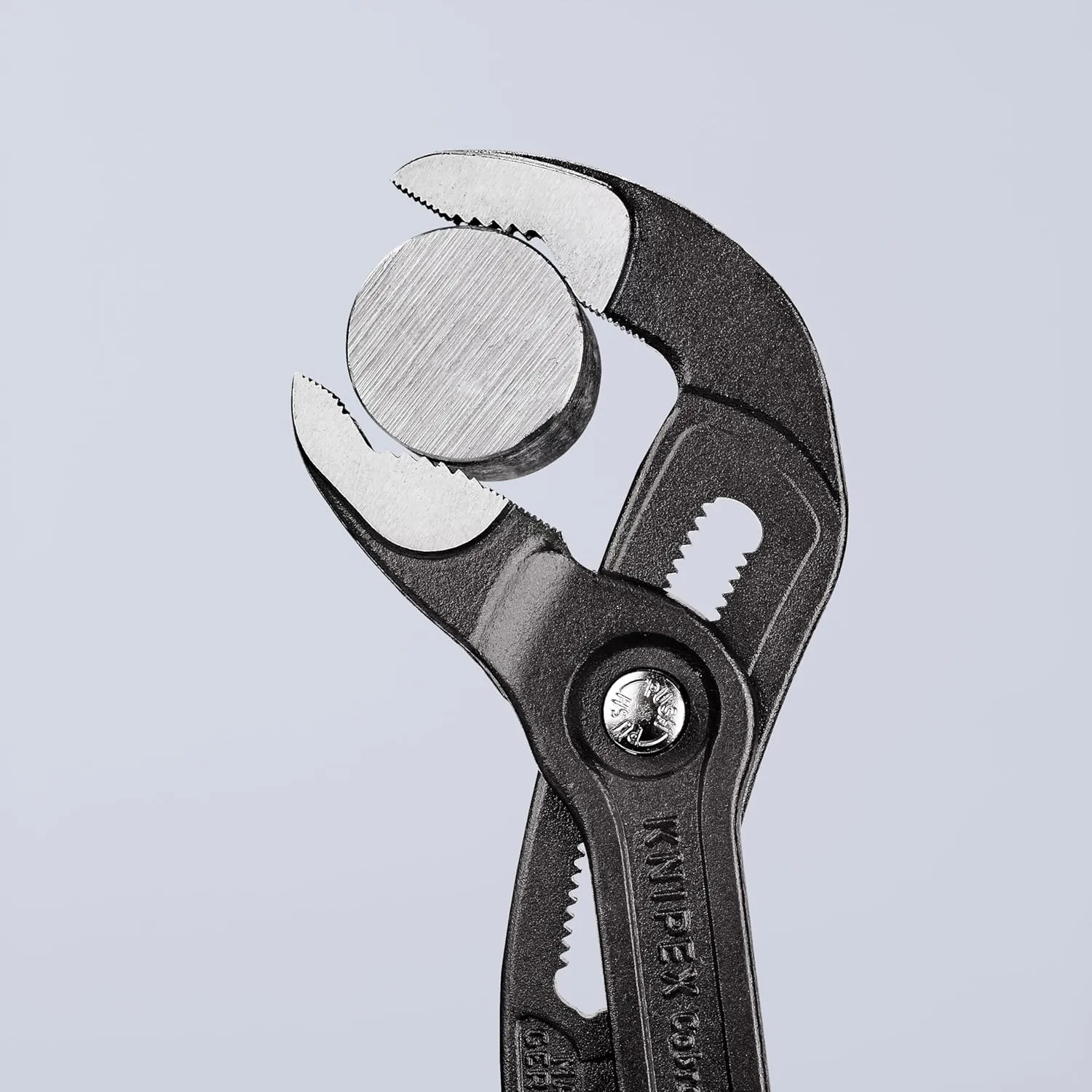 KNIPEX - 87 02 300 T BKA Tools - Cobra Water Pump Pliers, Multi-Component, Tethered Attachment (8702300TBKA)