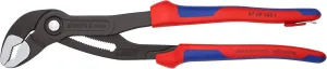 KNIPEX - 87 02 300 T BKA Tools - Cobra Water Pump Pliers, Multi-Component, Tethered Attachment (8702300TBKA)
