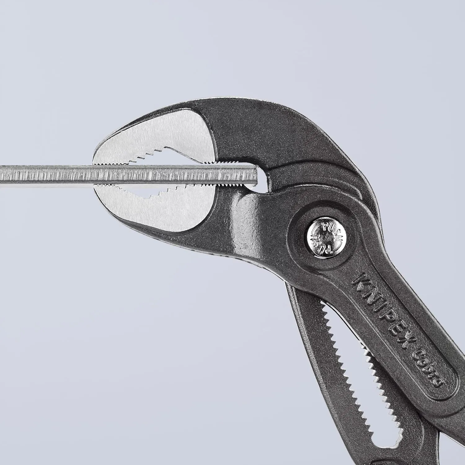 KNIPEX - 87 02 300 T BKA Tools - Cobra Water Pump Pliers, Multi-Component, Tethered Attachment (8702300TBKA)