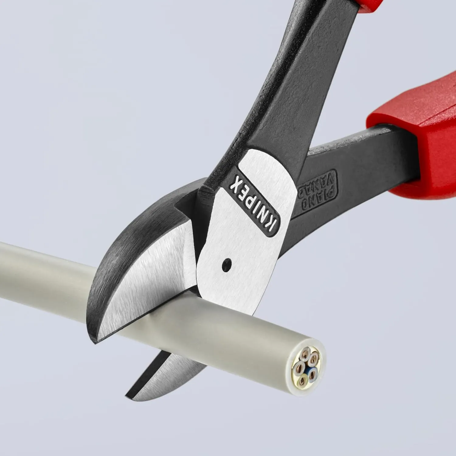KNIPEX Tools - High Leverage Diagonal Cutters, Multi-Component (7402250), 10 inches