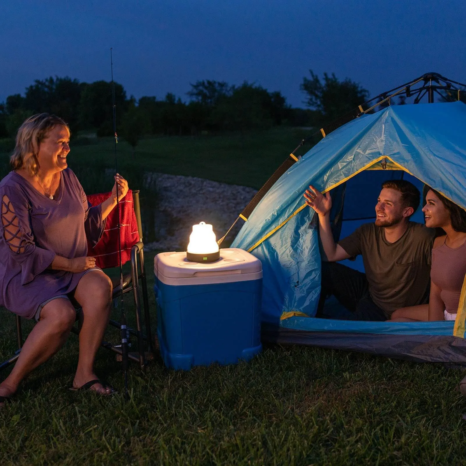 Kodiak® Kompress Rechargeable Pop Up Lantern
