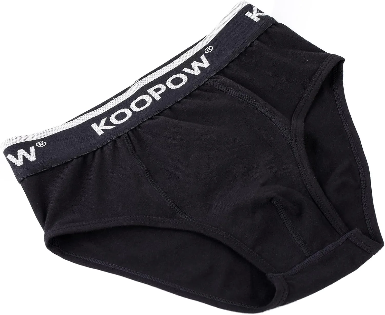 KOOPOW Youth Boys Baseball Cup Briefs With Soft Protective Athletic Underwear for Football, Lacrosse