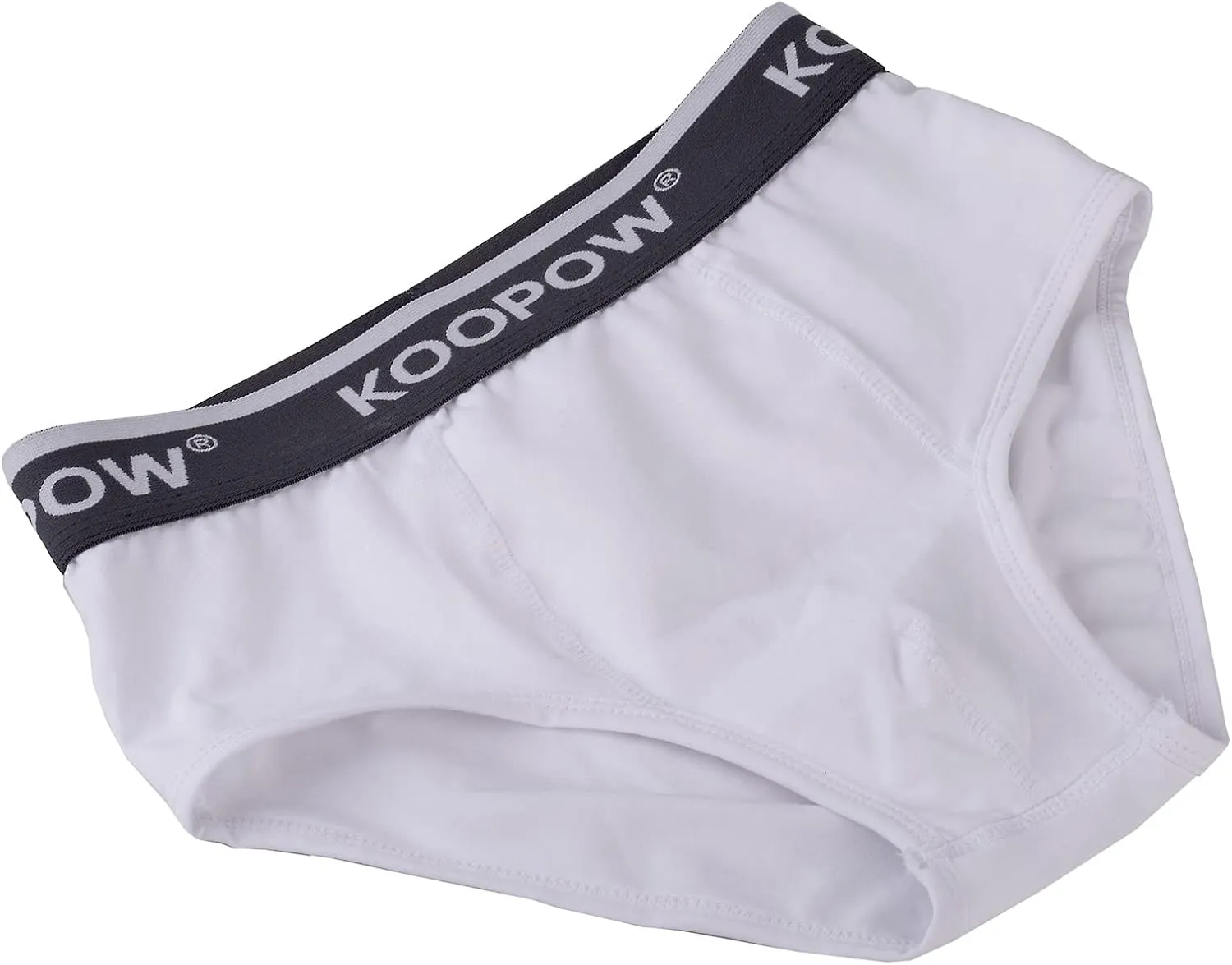 KOOPOW Youth Boys Baseball Cup Briefs With Soft Protective Athletic Underwear for Football, Lacrosse