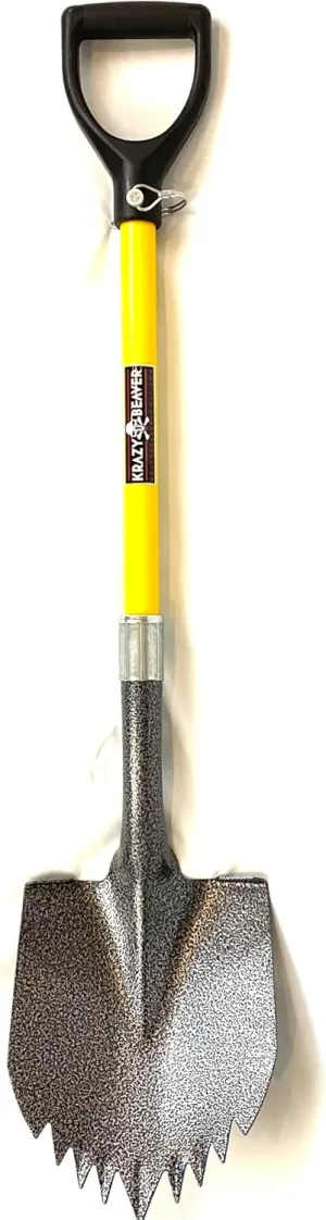 Krazy Beaver Shovel (45639) Silver Vein/Yellow Handle