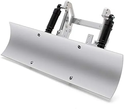 KYX Racing Aluminum Alloy Universal Snow Shovel Snow Plow Blade Kit for 1/10 RC Crawler Car Axial SCX10 90046 TRX-4 TRX4