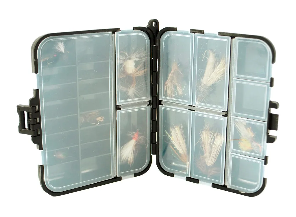 Large Black Folding Compartment Box