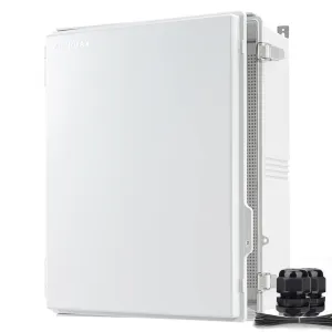 Large Waterproof Electrical Enclosure Box ip67 Outdoor Junction Box Plastic ABS and Project Box (Grey,19.7"×15.8" × 7.9")