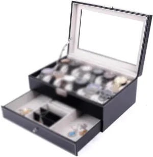 Layer Jewelry Box Watch Box Leather Watch Packaging Box