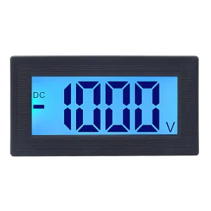 LCD Display Voltage Meter, DC Digital Voltmeter for AC100-240V Power Supply 5135DB 0-200mV (DC 0-1000V)