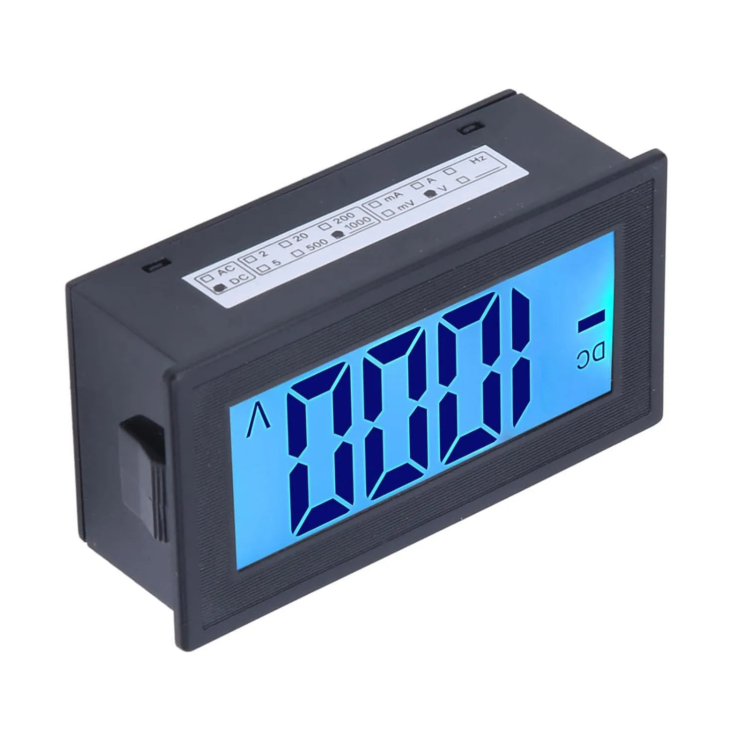 LCD Display Voltage Meter, DC Digital Voltmeter for AC100-240V Power Supply 5135DB 0-200mV (DC 0-1000V)