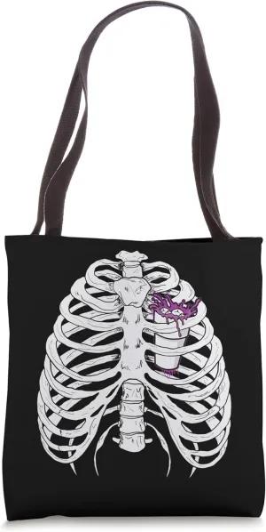 Lean, Purple Drank, Dirty Double cup, Lean Line Bones rib Tote Bag