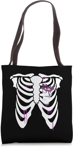 Lean, Purple Drank, Dirty Double cup, Lean Line Bones rib Tote Bag