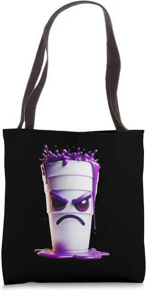 Lean shirts, Purple Drank, Dirty Double cup, Lean Line Tote Bag