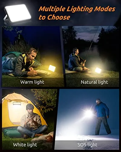 LED Camping Lantern Rechargeable 4000LM,20000mAh Portable Camping Lights