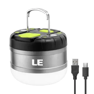 LED Camping Lantern Rechargeable,310LM,5 Light Modes,Power Bank