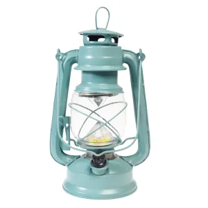 Led Hurricane Lantern Blue