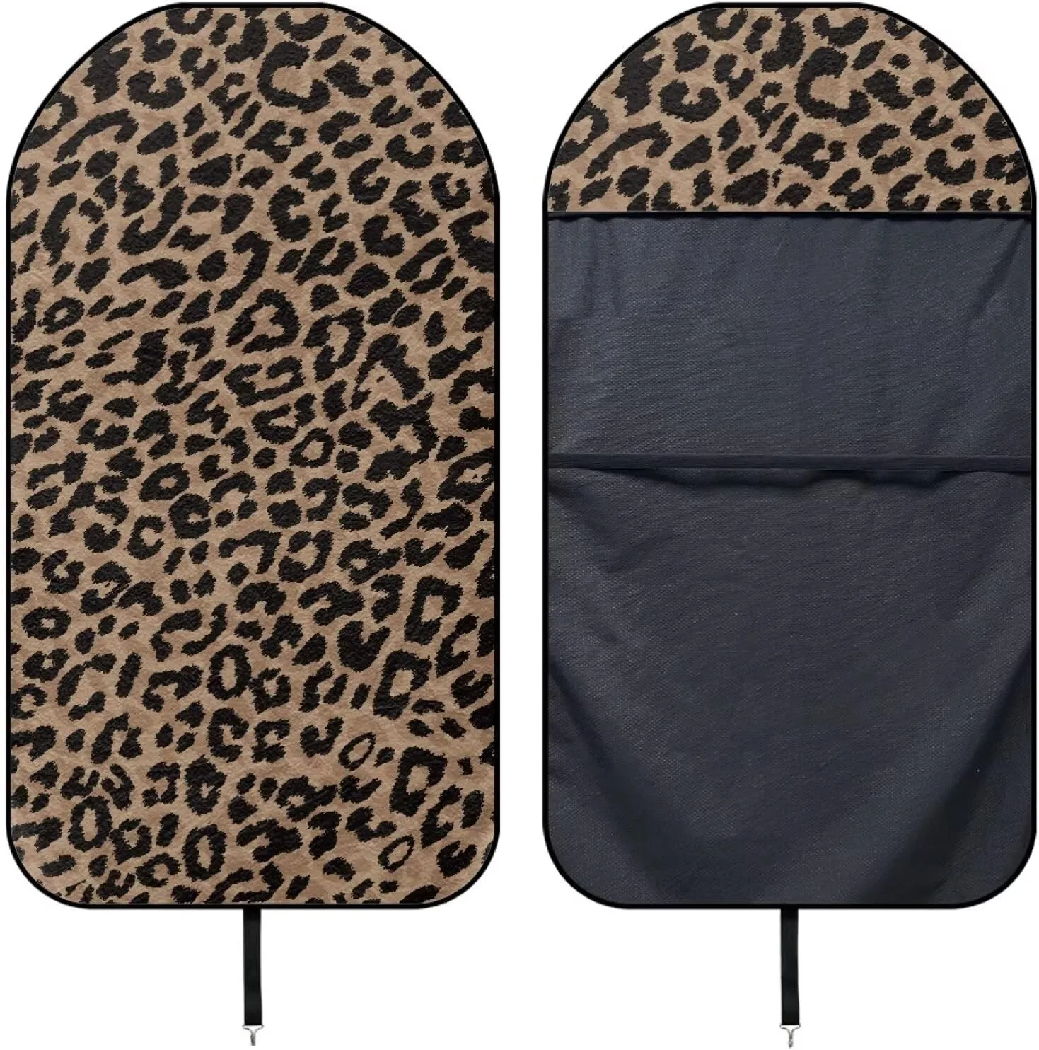 Leopard Print Car Seat Covers After Gym Beach Yoga Workout Athletic Running Towel Outdoor Surfing Activities Breathable Bucket Car Towel Seat Cover Fits for Car,SUV Sedan,Truck