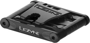 LEZYNE V PRO 17 Bicycle Multi-Tool, Anti-Corrosion Vanadium Bits, Tubeless Tire Plug Kit, HEX 2/3/4/5/6mm, T10/T25, Cross-Head, Bike Tool