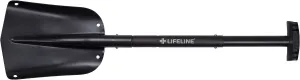 Lifeline-4016 Aluminum Sport Utility Shovel, 3 Piece Collapsible Design, Perfect Snow Shovel for Car, Camping and Other Outdoor Activities, Matte Black