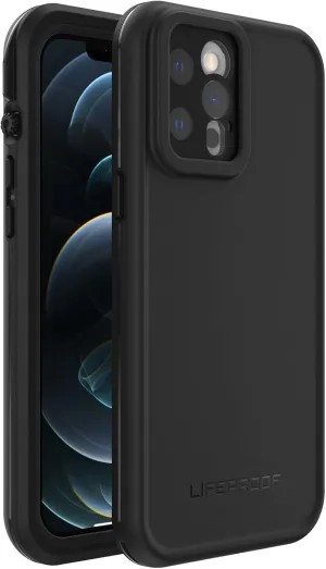 LifeProof FRĒ Series Waterproof Case for iPhone 12 Pro Max (Only) - Non-Retail Packaging - Black