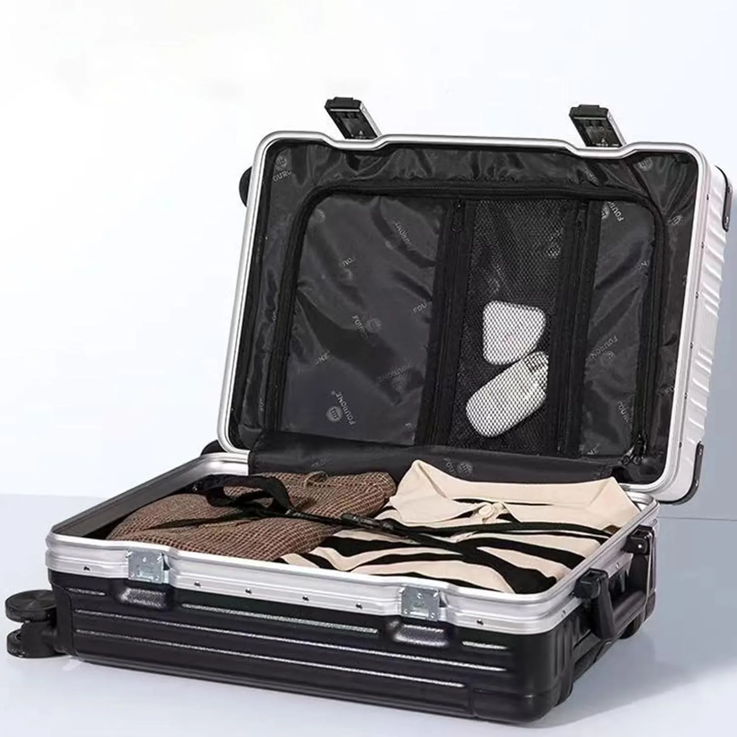 Lightweight Luggage, Trolley Case, Ergonomic Design Anti-friction And Anti-slip, Large Suitcase, Dustproof And Waterproof (Color : 22, Size : Rose)