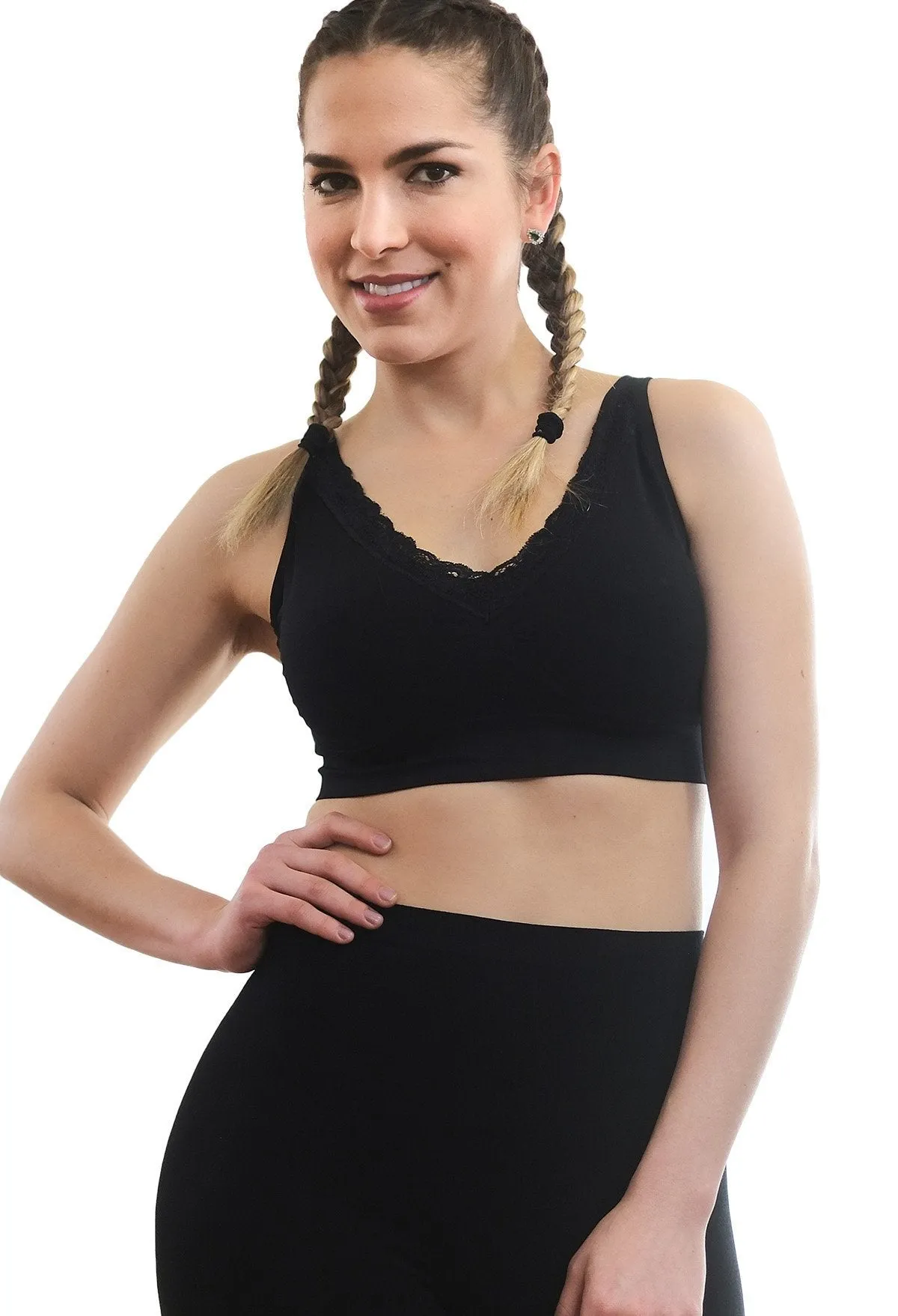 Lightweight Wire Free Bra For Big Boobs