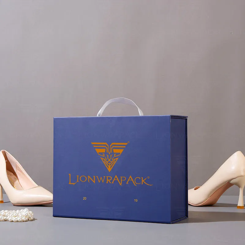 Lionwrapack Custom Foldable Boxes - Free Samples for Recyclable Clothing & Shoe Packaging