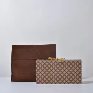 Lionwrapack High-Quality Storage Boxes Customizable Logo, Foldable Design, Magnetic Closure, and Deerskin-Like Pouch